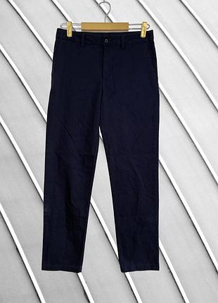 Подростковые брюки чинос для мальчика polo ralph lauren 18 14-15 лет оригинал ральф лорен темно синие хлопковые брюки slim fit идеал