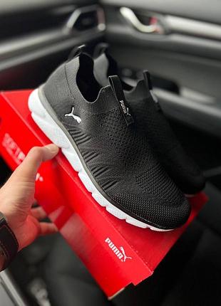 Кросівки чоловічі puma black white