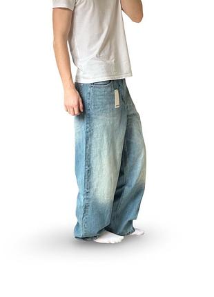 Широкі джинси бершка bershka super baggy jeans skater супер беггі wide