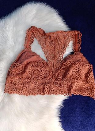 Бралет топ топік білизна мереживний сток новий xl aerie 3