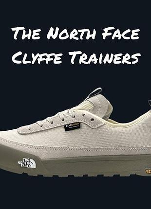 The north face clyffe trainers beige khaki