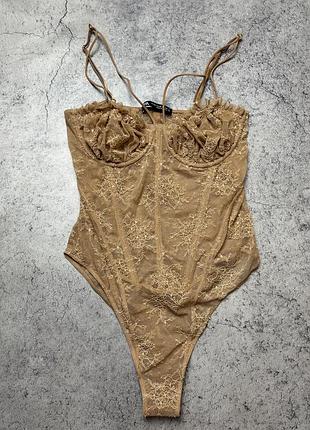 Боді мереживне zara