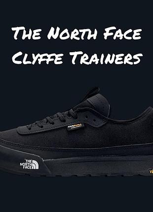 The north face clyffe trainers black