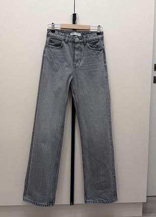 Джинси wide leg zara