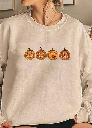 Женский свитшот принт хэллоуин shein xl