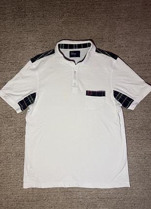 Біле поло fred perry l