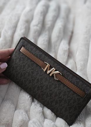 Оригінал гаманець michael kors reed large leather wallet