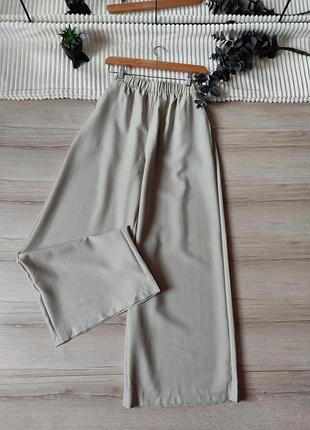 Широкі штани з льоном р xl