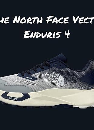 The north face vectiv enduris 4 grey beige navy