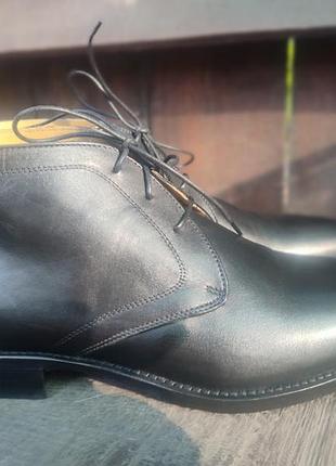 Крутые кожаные ботинки navyboot 3