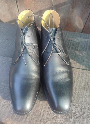 Крутые кожаные ботинки navyboot 4