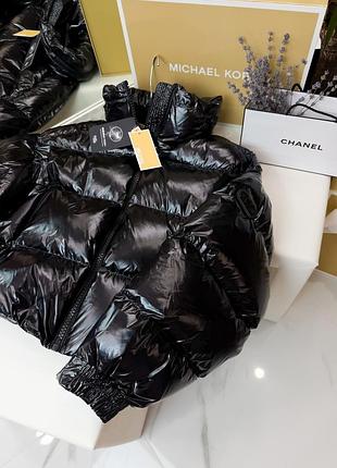Вінілова куртка лакова куртка michael kors оригінал