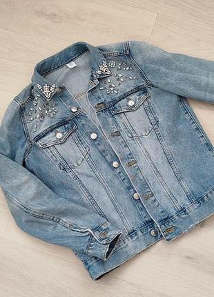 Джинсова жіноча куртка denim