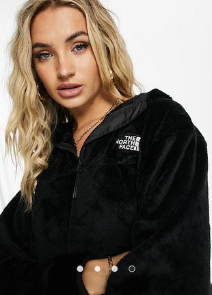 Укорочений плюшевий худі the north face osito 1/4 zip, розмір м