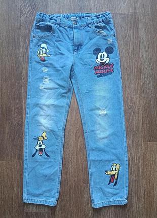 Джинси дісней міккі mickey mouse зріст 134