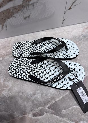 Тапки шльопанці вʼєтнамки унісекс armani exchange