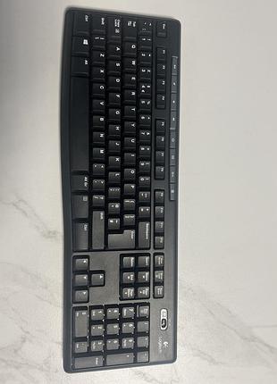 Бездротова клавіатура logitech k270.