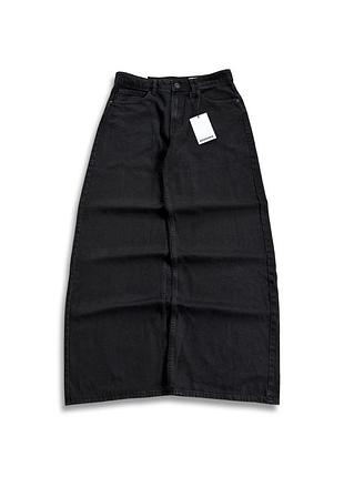 Широкі джинси bershka wide leg super baggy бершка супер беггі skater