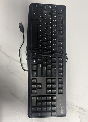 Провідна клавіатура logitech k120