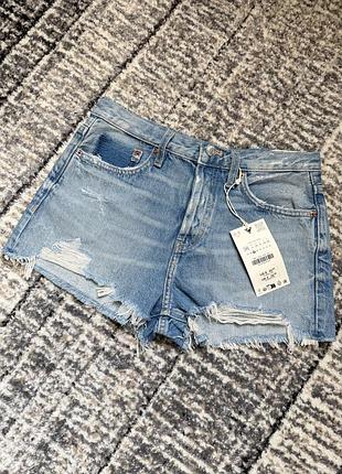 Джинсові шорти zara