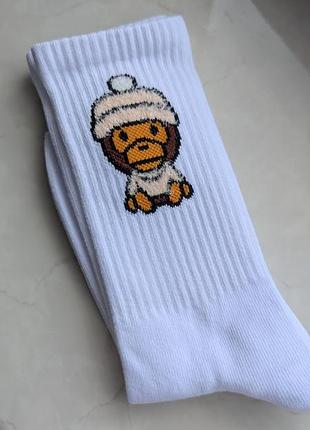 Носки white bape 37-44р