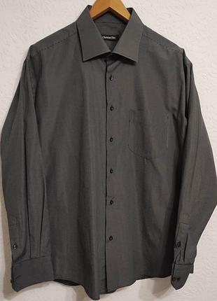 Рубашка christian dior xxl, воротник 45-46