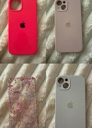 Продам чохли на iphone 13 нові,у відмінному стані.надійно захищають телефон та мають стильний вигляд.за потреби надішлю додаткові фото.