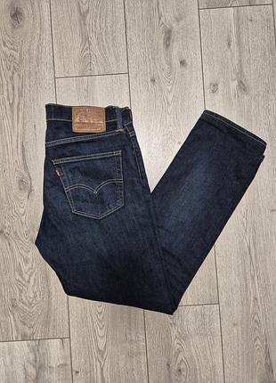 Мужские джинсы levi's 32/32 синего цвета
