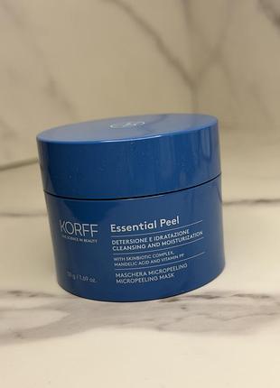 Korff essential peel micropeeling mask