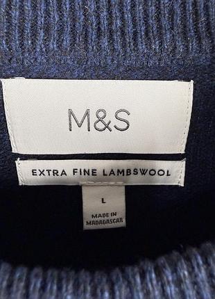 Шерстяной свитер m&s 2