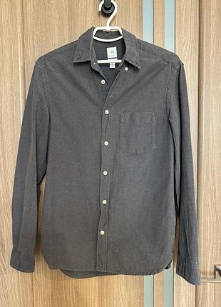 Сорочка чоловіча loose fit h&m 100% бавовна