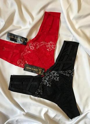 Жіночі трусики бразиліани. розмір: m, l, xl. виробник lovely-smile.