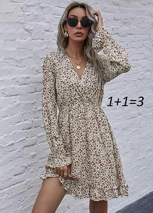 1+1=3❤️ чудова віскозна сукня в квіточки від shein