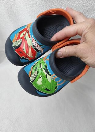 Оригінал! кроксі crocs hot wheels р. 23-24/6-7 /15см