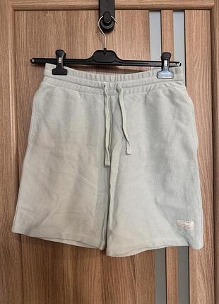 Чоловічі шорти zara мʼятного кольору (s-m)