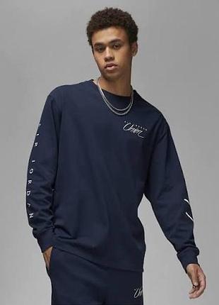 Jordan x union mj l/s tee college navy