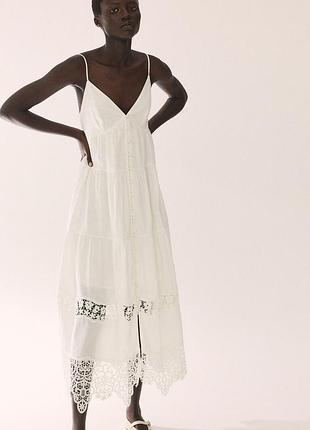 Неймовірна сукня з мереживом h&m