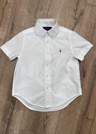 Дитяча сорочка polo ralph lauren поло ральф лорен на короткий рукав