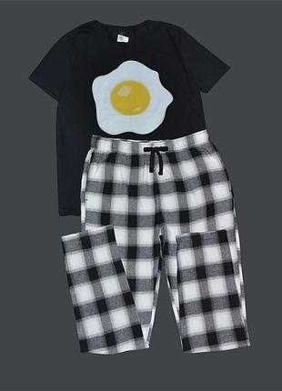 Пижама gildan хлопок 100% трикотаж-фланель р.l\xl