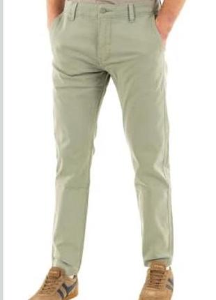 Мужские брюки цвета шалфея, levi's xx chino standard standard taper.38×30..