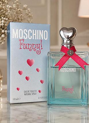 Moschino funny , свіжий цитрусовий літній аромат.