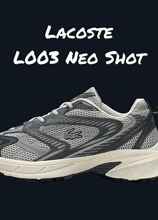 Lacoste l003 neo shot grey beige