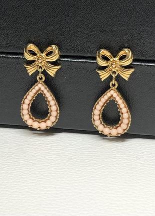 Avon винтажные серьги, винтажные клипсы. винтаж.