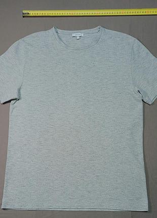 Плечі 45 см reiss size m  сіра футболка  
89% cotton 8% polyester 3% elastane 
гудзики брендовані 
 made in mauritius