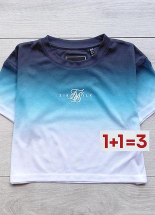 1+1=3 🎁 градієнтна футболка топ від siksilk
