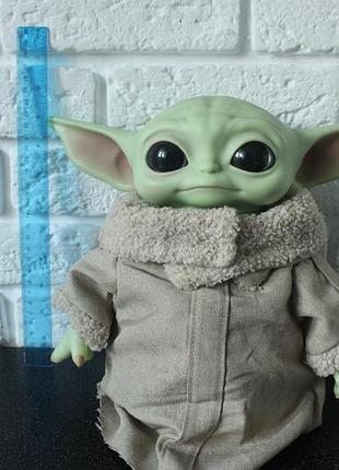 Йода star wars зоряні війни 28 см. мандалорець baby joda. оригінал.