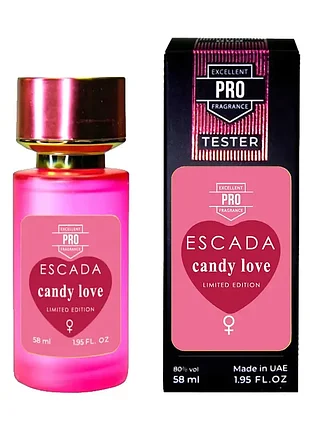 Женские духи love escada (excellent pro fragrance), тестер, 58 мл эскада эскада кенды