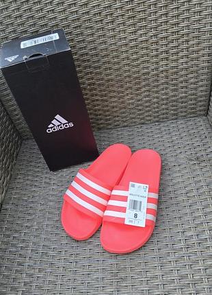 Шлепки adidas us8-40-25/25.5cm
