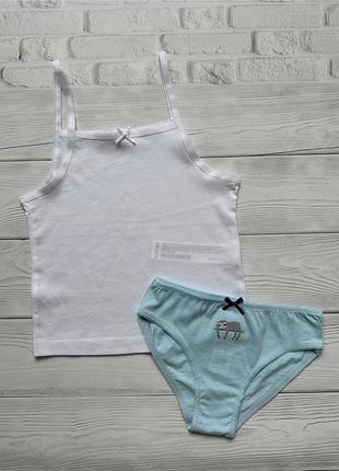 👙185грн👙110см 🛍у наявності🛍1шт дитячий комплект білизни lefties майка та труси