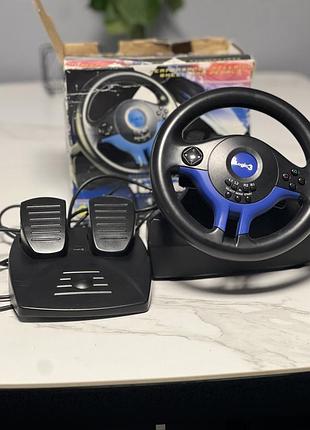 Ігрове кермо та педалі logic3 topdrive gt1